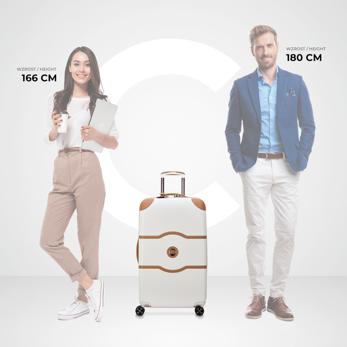 Velký kufr Delsey Chatelet Air 2.0 73 cm Bílý, fotografie 6