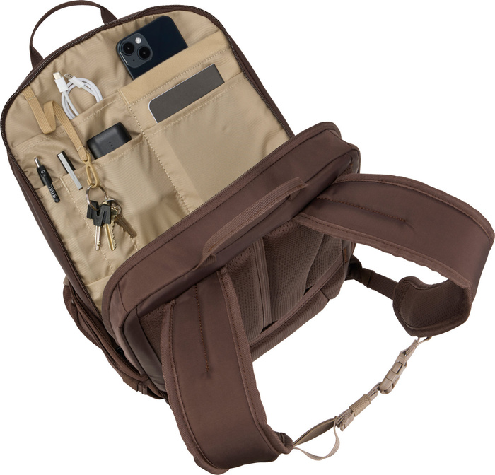 Batoh na notebook 17" Thule EnRoute 26L Tinted Taupe/Nuanced Brown, fotografie 14