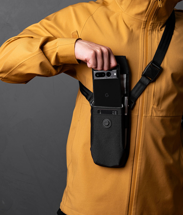 Pouzdro na telefon Alpaka Modular Phone Sling V2 Axoflux - Black, fotografie 5