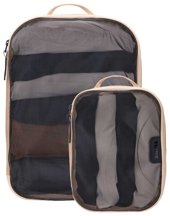 Dva Organizéry cestovní Thule Packing Cube Gentle Beige, fotografie 3