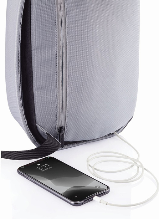Batoh proti krádeži XD Design Bobby Sling Grey, fotografie 9