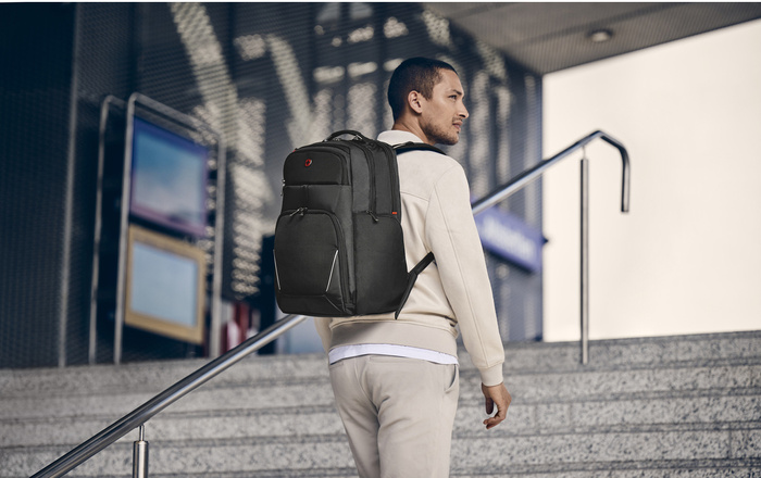 Batoh na laptop do 17" Wenger New Icons Meteor – černý, fotografie 17