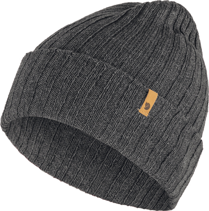 Zimní čepice Fjallraven Byron Hat Thin Graphite z jehněčí vlny