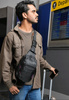 Taška přes rameno Cabeau On-The-Go Sling Pack RFID šedá, fotografie 6