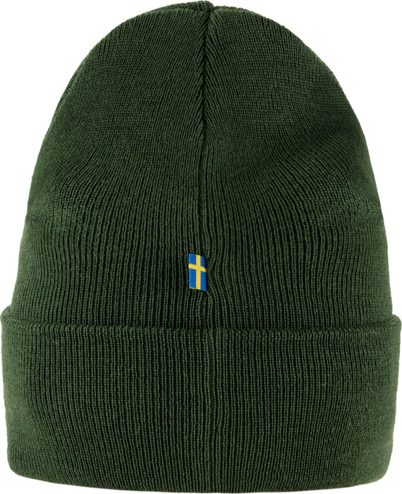 Vlněná čepice Fjallraven Classic Knit Hat - deep forest, fotografie 2