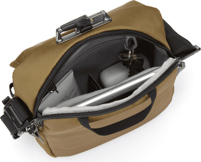 Proti-krádežová taška přes rameno Pacsafe Metrosafe X Compact Crossbody 3L, fotografie 5