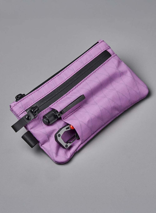 Organizer taška Alpaka Zip Clutch - Mulberry, fotografie 5