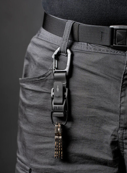 Karabina Alpaka HUB Carabiner Standard - Black, fotografie 2