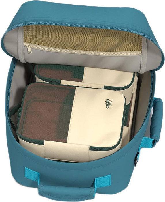 Batoh palubní zavazadlo do Wizzair Cabin Zero Classic 28L Bali Blue, fotografie 11