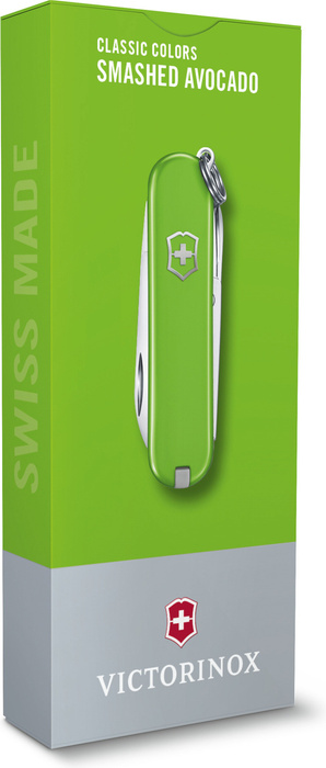 Kapesní nůž Victorinox Classic SD zelený 0.6223.43G, fotografie 4