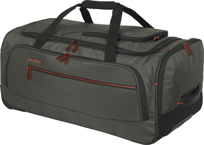 Cestovní taška na kolečkách M Travelite CrossLite 5.0 – zelená, fotografie 3