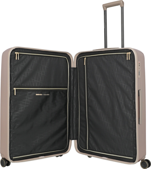 Velký kufr Travelite Barbara Novelty 75 cm Satin Nude, fotografie 7