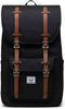 Batoh Herschel Little America 30L černo-hnědý, fotografie 2