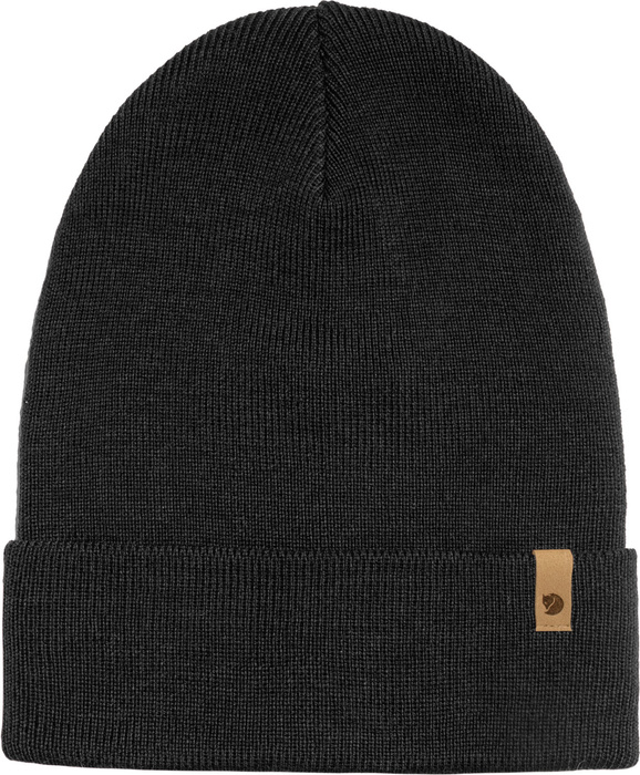 Vlněná čepice Fjallraven Classic Knit Hat - Black, fotografie 3