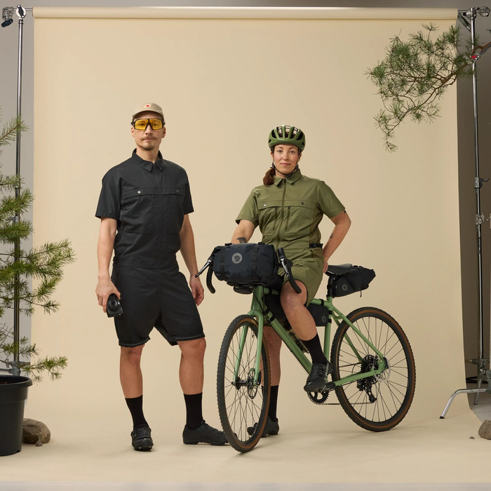 Cyklistická taška Hoja Handlebar Rolltop Fjällräven černá, fotografie 6