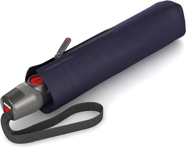 Automatický skládací deštník Knirps T.200 Black Edition - Navy, fotografie 2