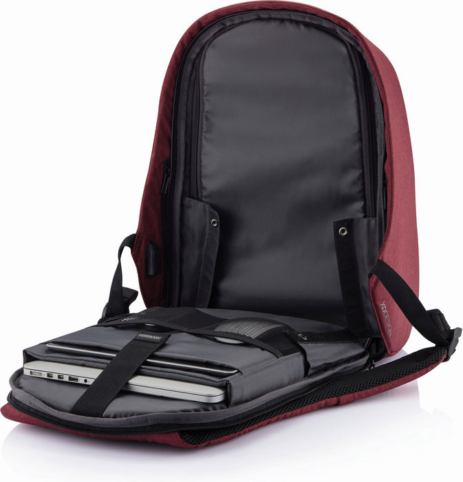 Batoh proti krádeži XD Design Bobby Hero Regular Red, fotografie 2