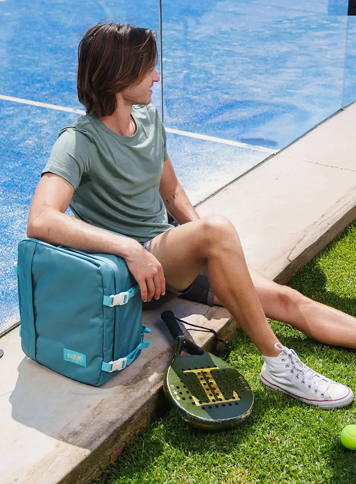 Batoh palubní zavazadlo do Wizzair Cabin Zero Classic 28L Bali Blue, fotografie 8