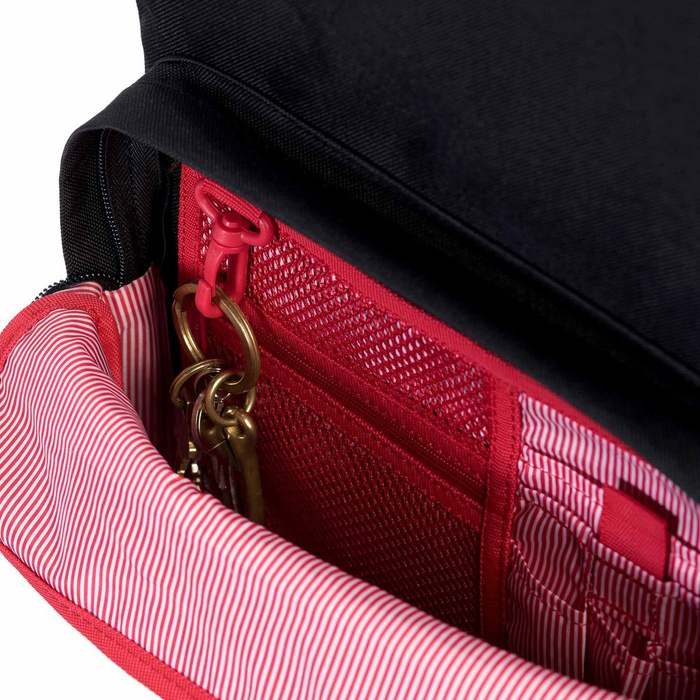 Batoh Herschel Pop Quiz 22L Raven Crosshatch, fotografie 9