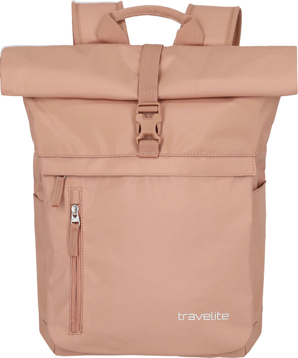 Rolovací batoh Travelite Basics – růžový, fotografie 2