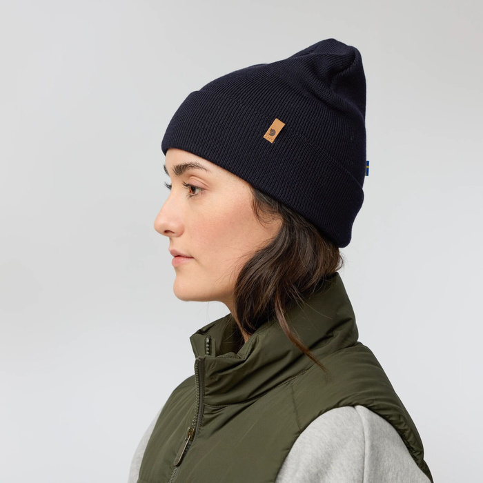 Vlněná čepice Fjallraven Classic Knit Hat - Acorn, fotografie 9