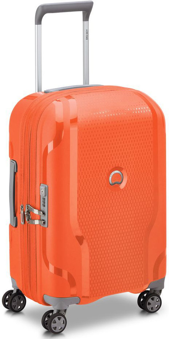 Kabinová kufr rozšiřitelná Delsey Clavel 55 cm Tangerine Orange