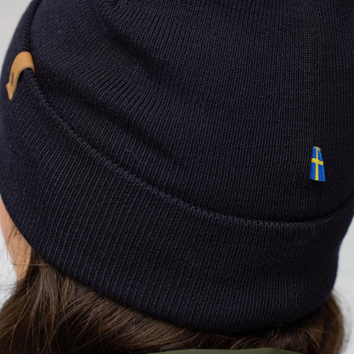 Vlněná čepice Fjallraven Classic Knit Hat - Black, fotografie 10