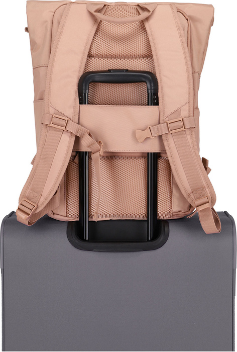 Rolovací batoh Travelite Basics – růžový, fotografie 6